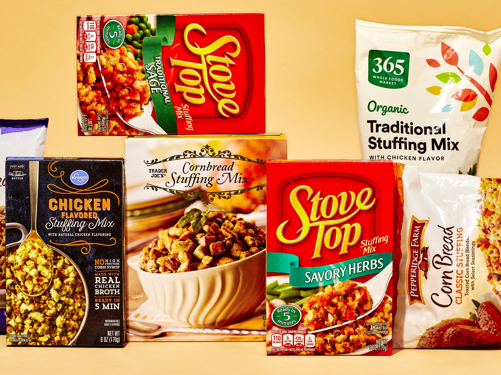 A Definitive Ranking of Boxed Stuffing Mixes