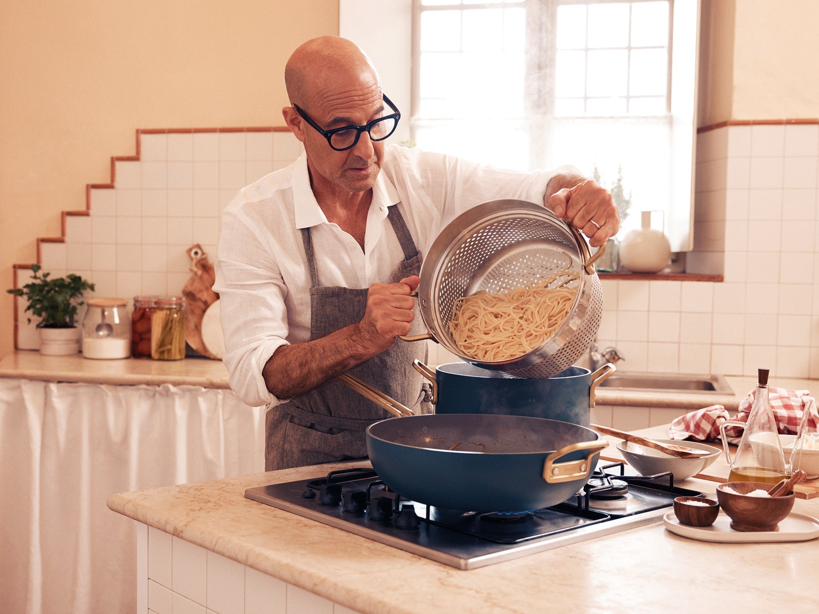 Stanley Tucci’s Cookware Line and Jason Mraz’s Granola, Reviewed